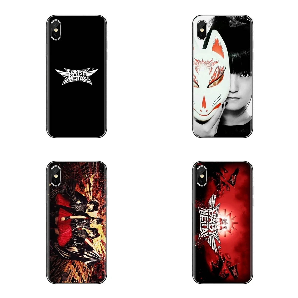 Phone Covers For HTC One U11 U12 X9 M7 M8 A9 M9 M10 E9 Plus Desire 630 530 626 628 816 820 830 Babymetal Japanese girl idol band |