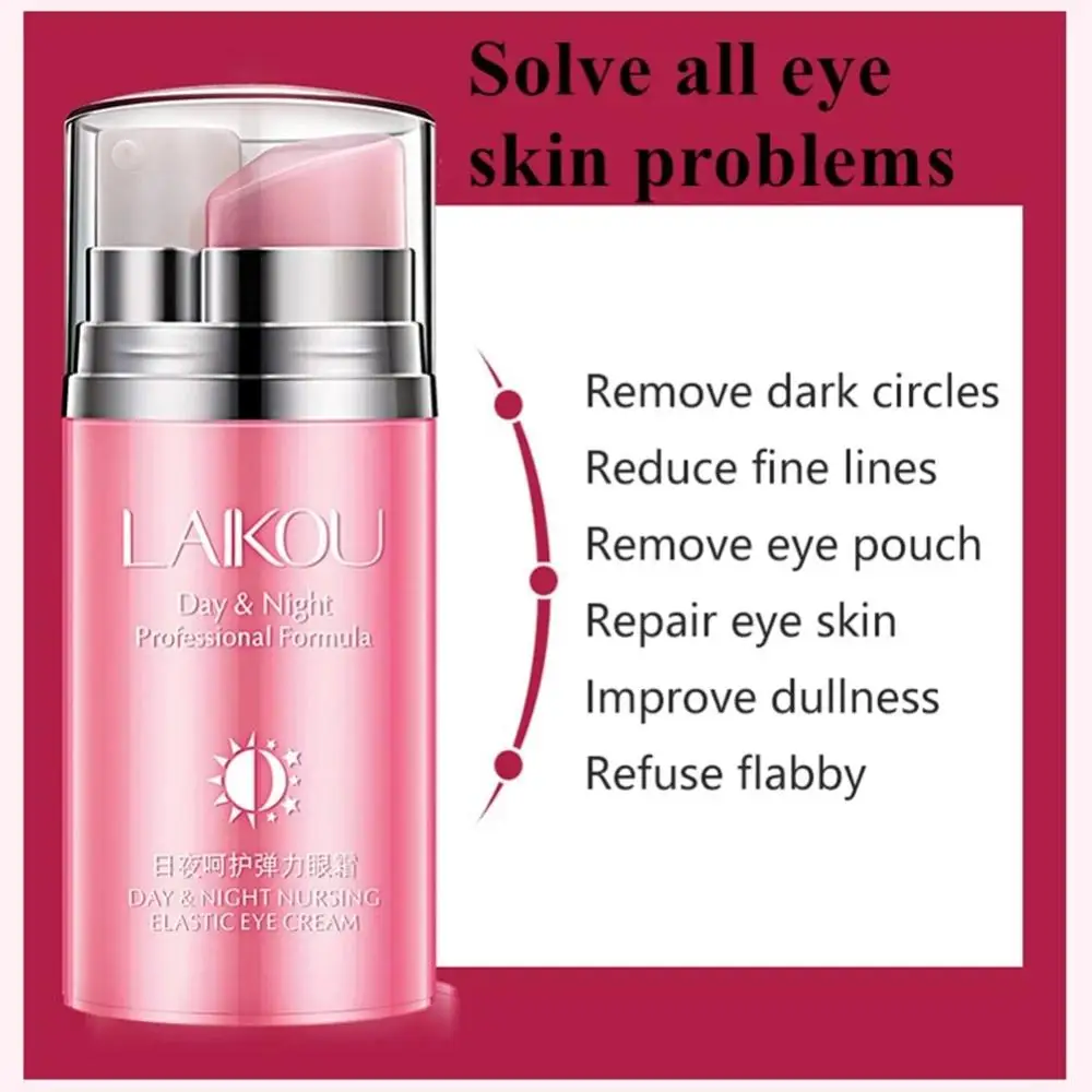 Дневной и ночной крем для век эластичный от припухлости морщин ухода за кожей