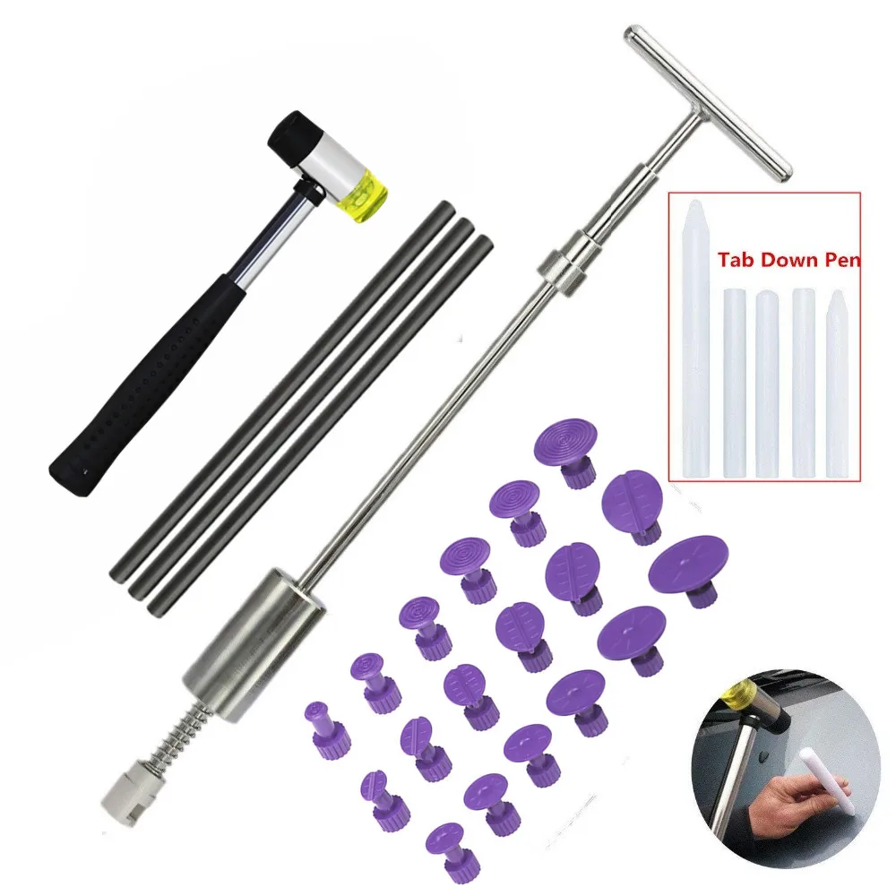 Набор инструментов для ремонта автомобиля инструмент вмятин без покраски