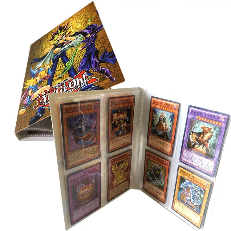 60 шт./компл. английский Yugioh карты с коробкой тонкая металлическая коробка коллекция карт Yu-Gi-Oh! Игра Бумага карточные игрушки для детей подарок на день рождени