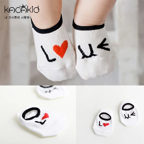 New Arrival Newborn Cotton Socks Cute Cartoon Baby Non-Slip Bottom Boy and Girl | Детская одежда и обувь