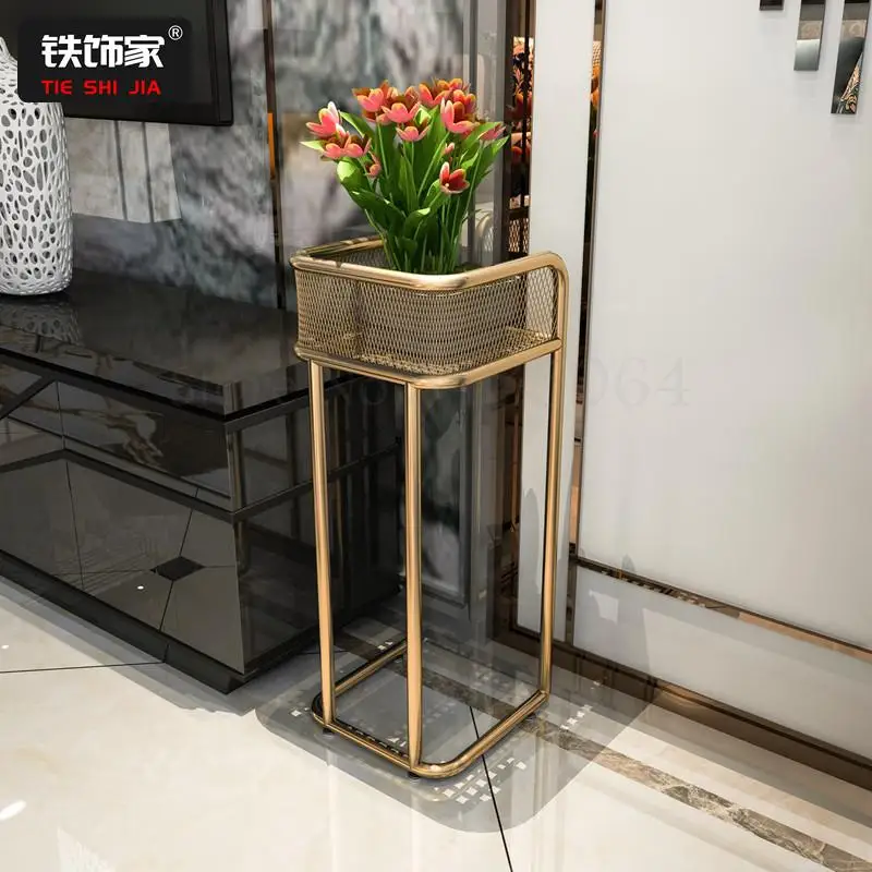 Скандинавские современные минималистичные золотые кованого железа Цветочная