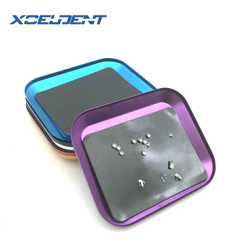 1 шт 7 цветов Стоматологическая лабораторная Магнитная пластина используемая для