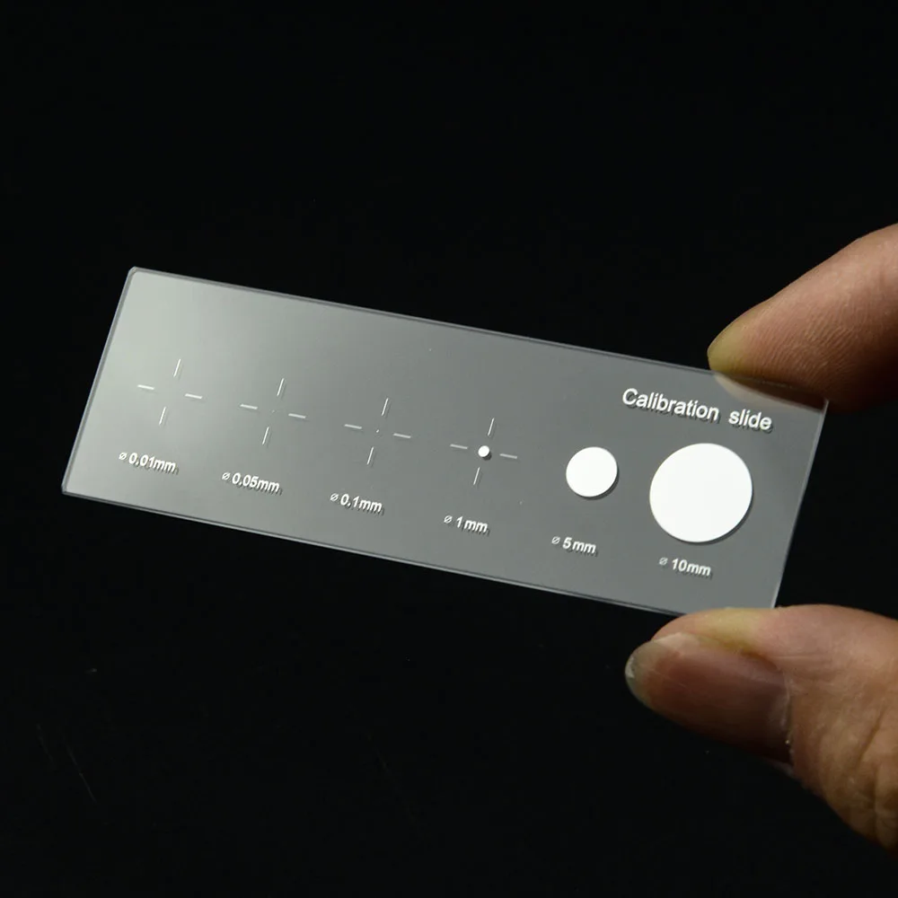 Горизонтальный микрометр со шкалой стеклянный микроскоп 0 01 мм | Инструменты