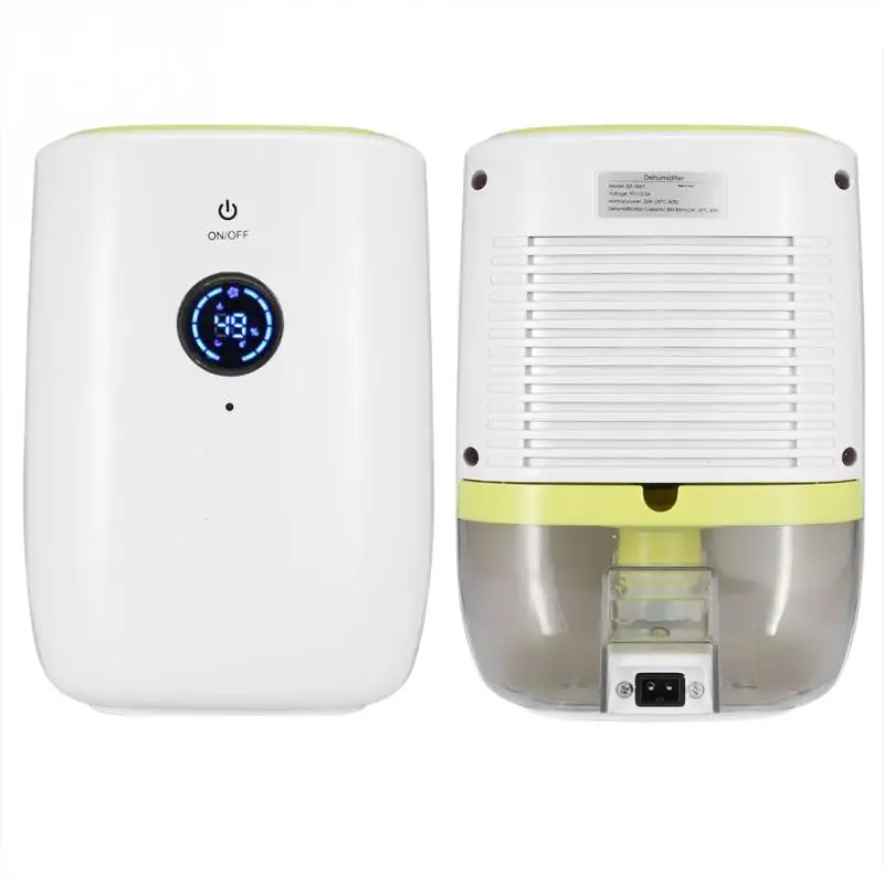 

Dehumidifier 25W 800ML Portable Mini Dehumidifier Moisture Absorbe Electric Quiet Air Dryer for Home Bathroom