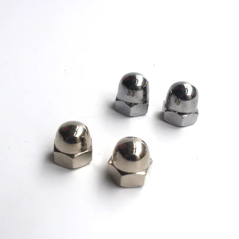 

2Pcs M8 M10 304 Stainless Steel Cap Nuts Decorative Cover Semicircle Acorn Nut