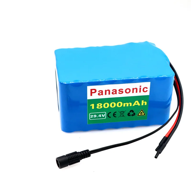 Аккумулятор Panasonic 7S5P 24 В 16Ah 250 Вт 29,4 в 18000 мАч литий-ионный аккумулятор для инвалидных колясок электрического велосипеда+ зарядное устройство 25,2 в