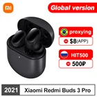 TWS Bluetooth наушники глобальная версия Xiaomi Redmi Buds 3 Pro, беспроводные наушники 35 дБ, ANC, двойное устройство Redmi Airdots 3 Pro