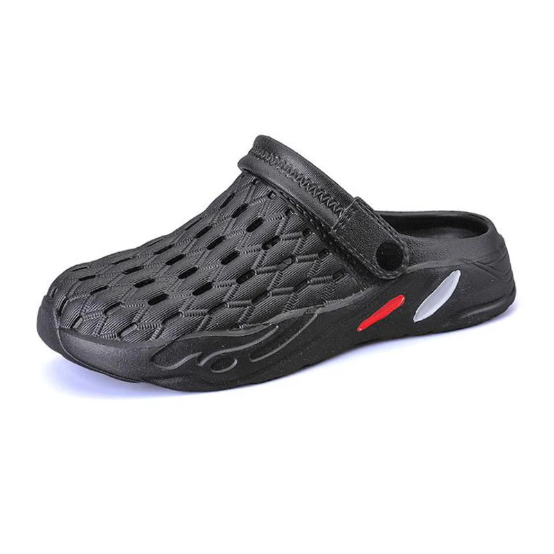 

Summer Fashion Men's Outdoor Sandals Breathable Leisure Flat Dual-Use Beach Shoes Men's Seaside Non-Slip Beach Slippers