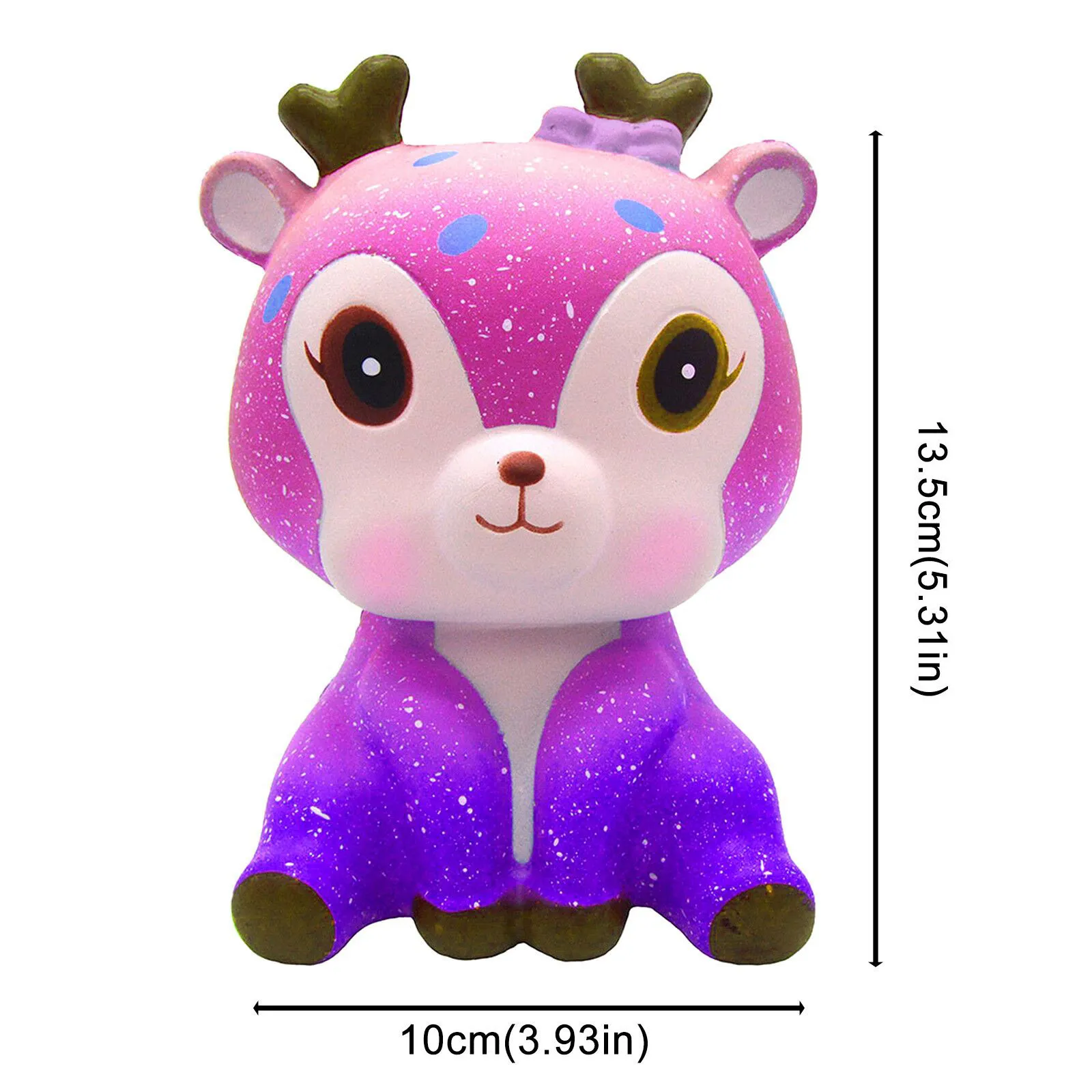 

Fast Delivery Kawaii Cartoon Galaxy Deer Slow Rising Cream Scented Stress Reliever Toy Antistress Fidget Spinner Squishy Toy
