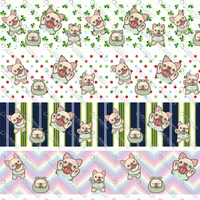 50mm french bulldog ribbon for lanyard diy bow key fobs gift wrap dog collars and leashes printed on grosgrain or satin