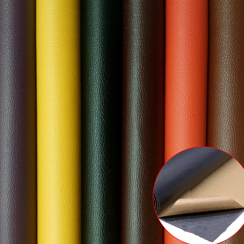 20x120 см самоклеющаяся личи искусственная Синтетическая кожа патчи разноцветный