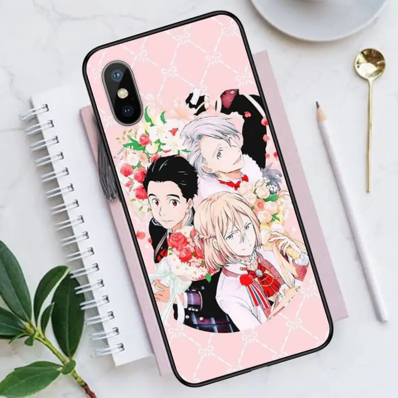 

yuri on ice Japan anime Phone Case for iPhone 11 12 pro XS MAX 8 7 6 6S Plus X 5S SE 2020 XR Luxury brand shell funda coque