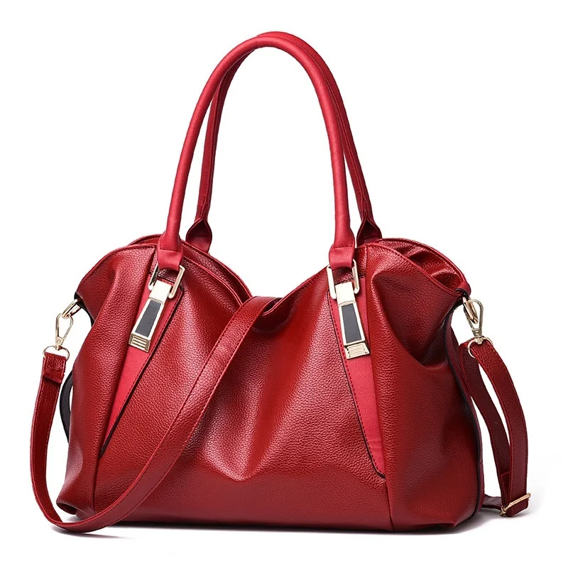 

MONNET CAUTHY New Arrival Female Totes Fashion Concise Office Lady Handbag Solid Color Brown Beige Black Navy Blue Crossbody Bag