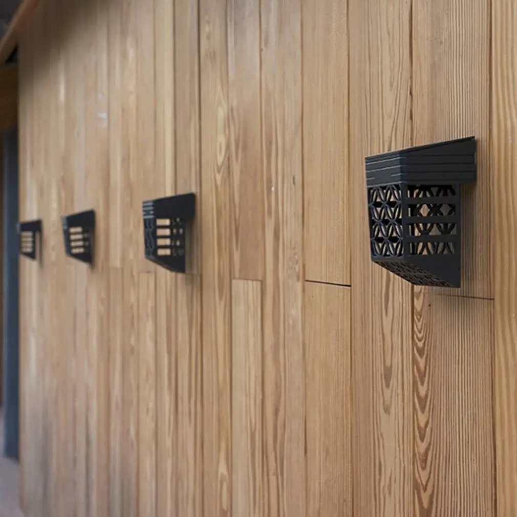 

Умный светодиодный уличный светильник на солнечной батарее, декоративная настенная лампа для сада, светильник ильник для забора, Ландшафтн...