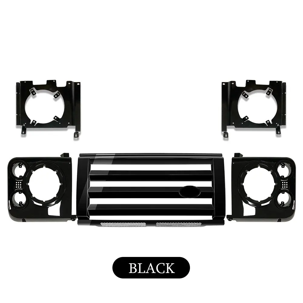 Auto Parts Car Styling Tuing Front Middle ABS Adventure Edition Style Grille For Land Rover Defender 90 110 Vehicle | Автомобили и