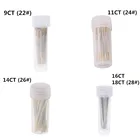 Бесплатная доставка, высококачественные иглы для вышивки крестиком 26 # 14CT, иглы для вышивания #26, 28, 24, 22, 100 шт.пакет