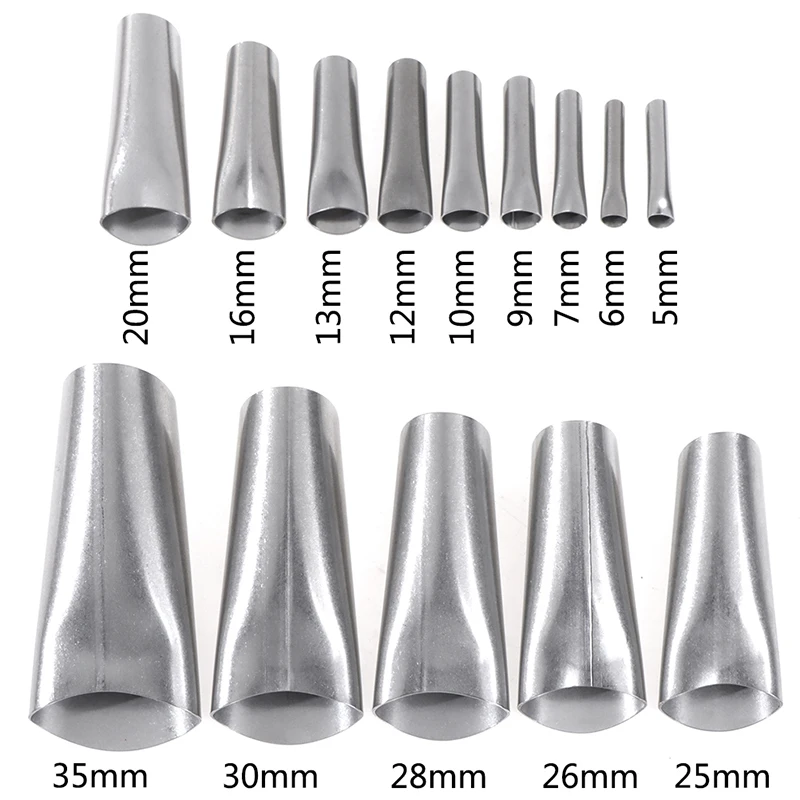 

14Pcs/set Caulking Nozzle Applicator Finishing Tool Stainless Steel Glue Mouth