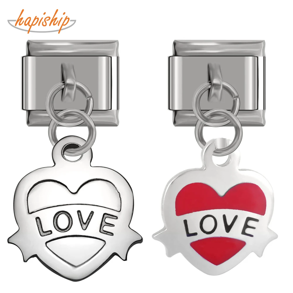 Hapiship новинка 2019 оригинальная Маргаритка из титановой стали сердце любовь