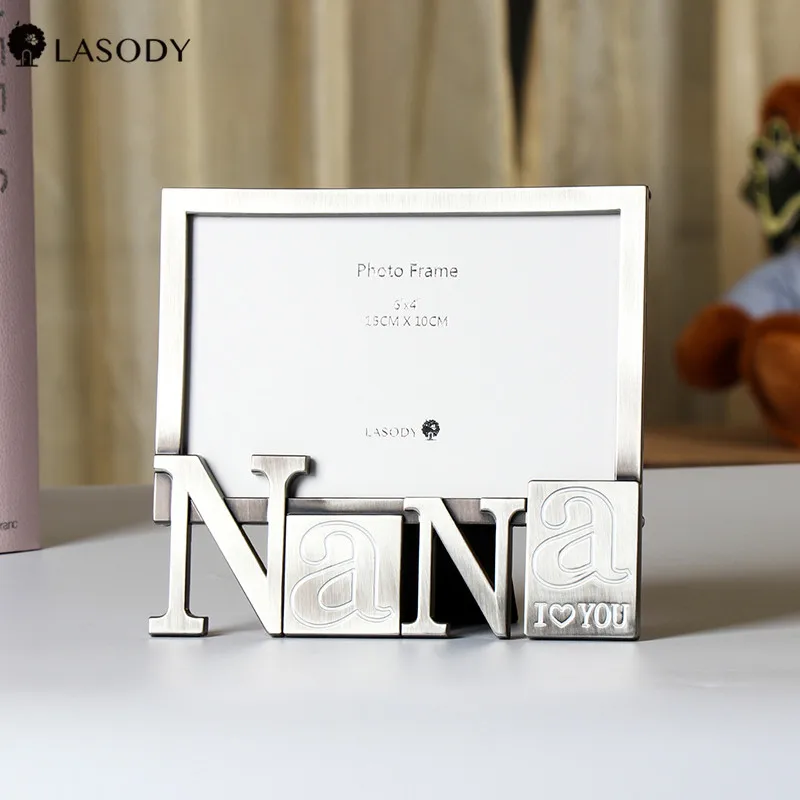 Я люблю тебя Нана фоторамка подарки/Нана подарки на день рождения матери/4x6