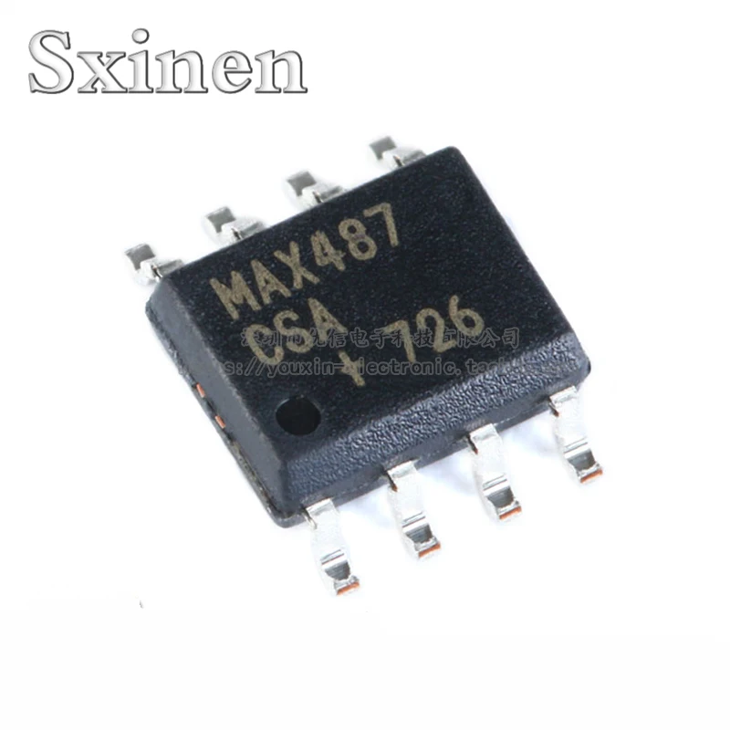 

10PCSSMD MAX487CSA + T SOIC-8 RS-422/RS-485