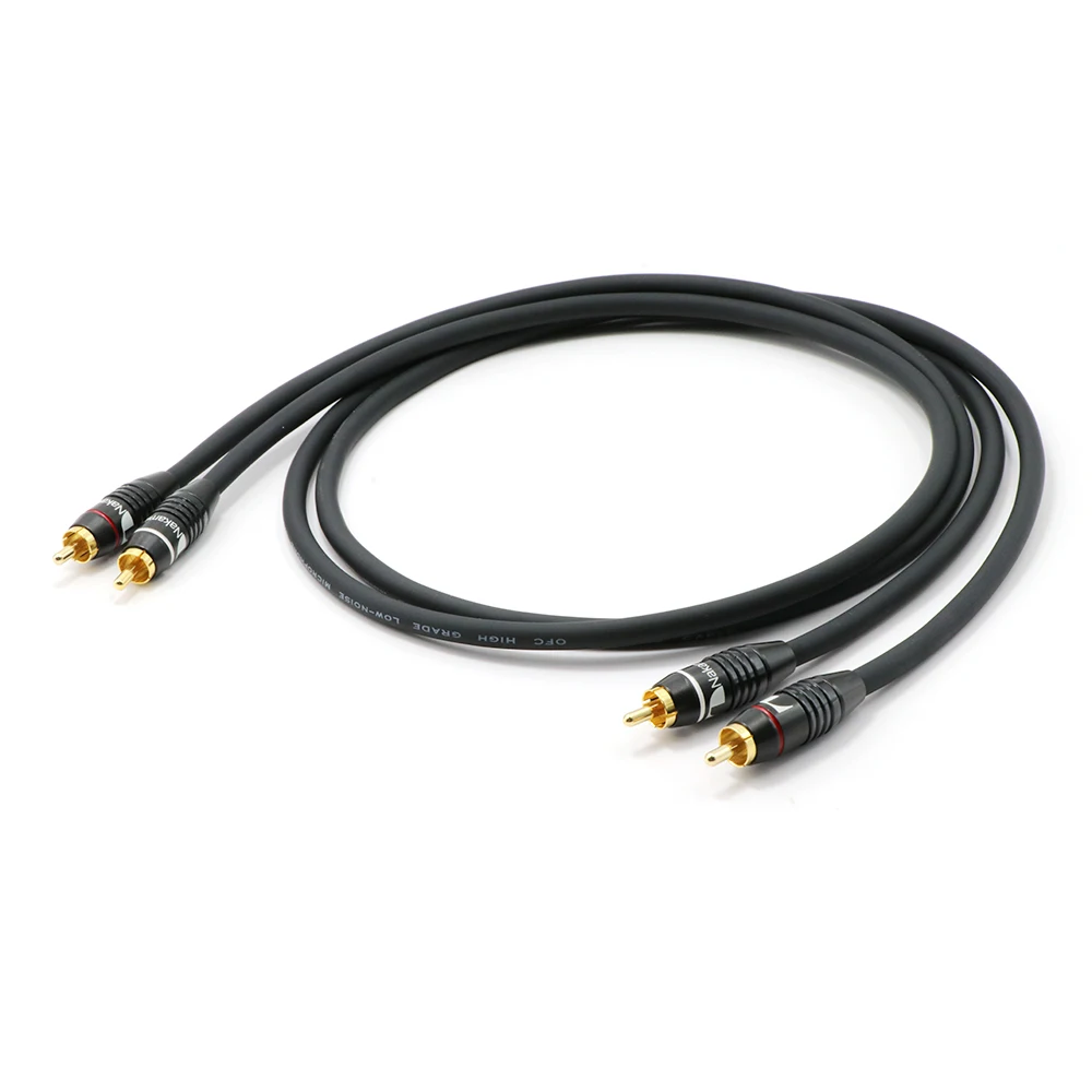 Hi Fi аудио OFC низкий уровень шума RCA кабель к соединительный кабель|Кабели VGA| |