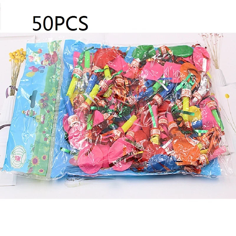 

Свистки-шары MEADE, 50 шт., разноцветные