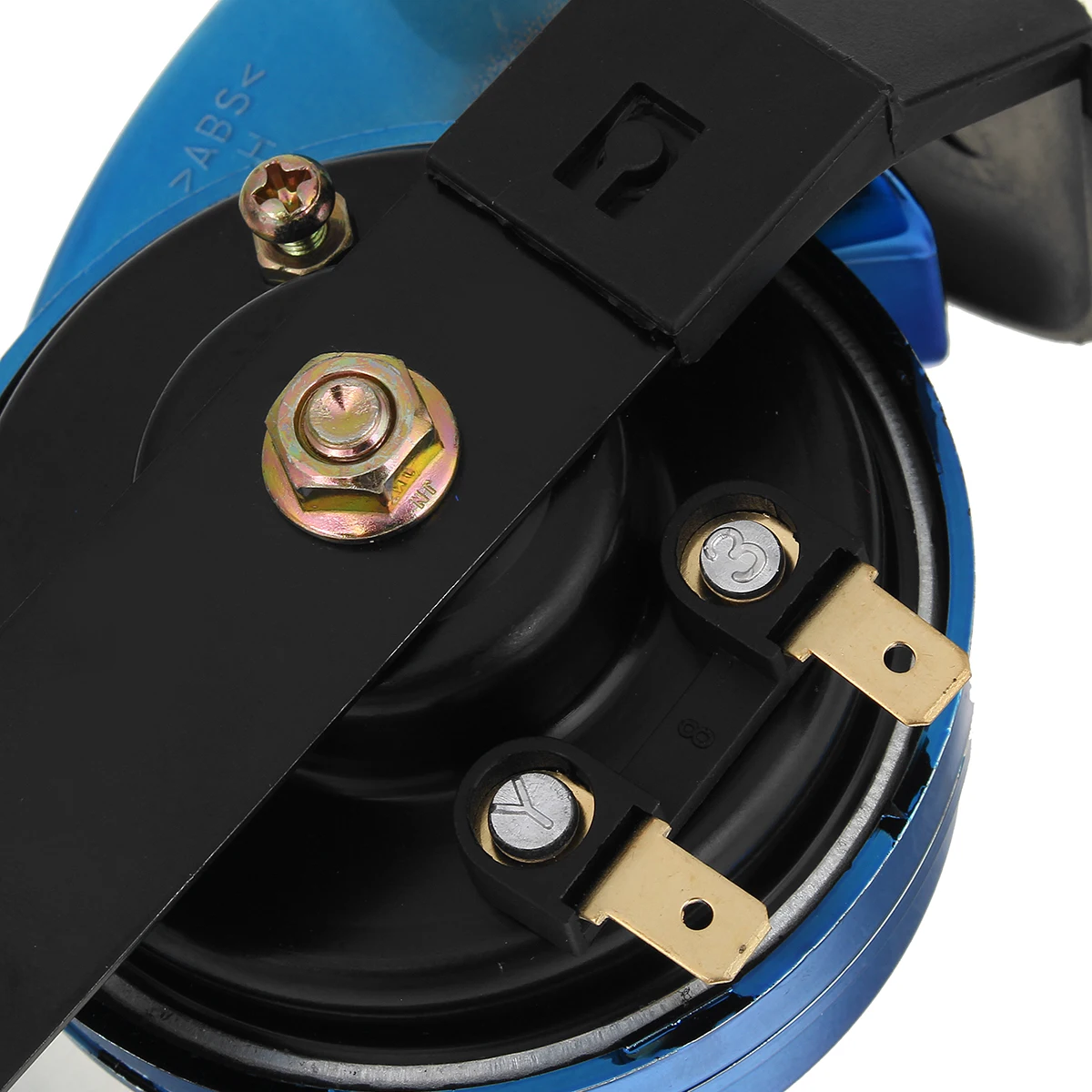 Универсальный 12 В постоянного тока 130 дБ мотоцикл улитка воздушный Гудок Сирена