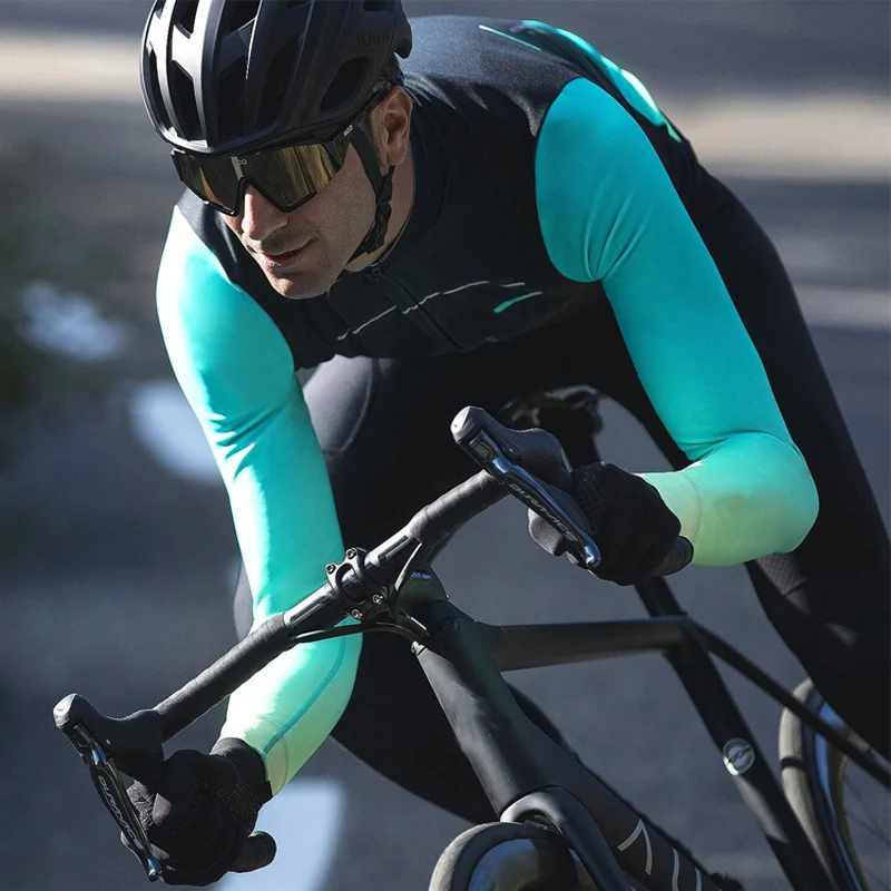 

Winter Men Cycling Jerseys Long Sleeves Fleece Keep Warm Road Bike Tops MTB Bicycle Shirts Maillot Ropa Ciclismo Invierno