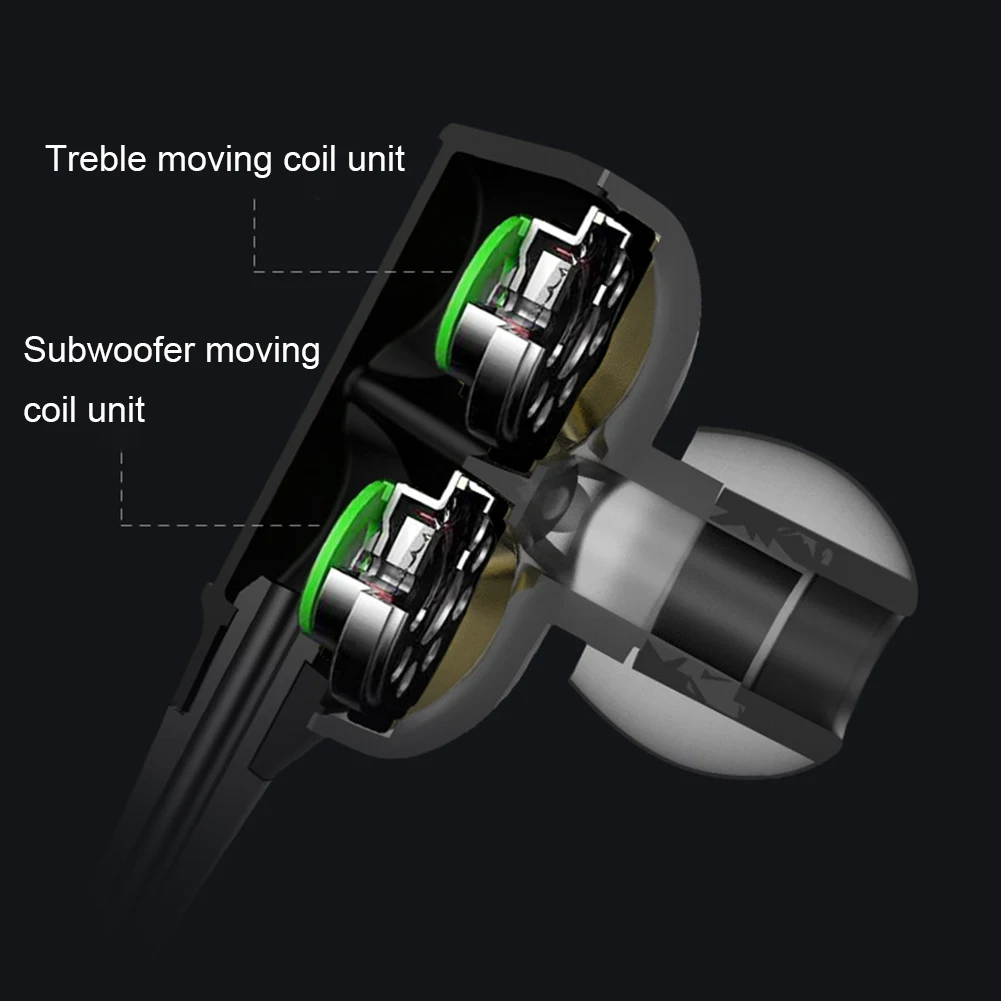 Многофункциональный наушник в ухо легкий переключатель стерео сабвуфер
