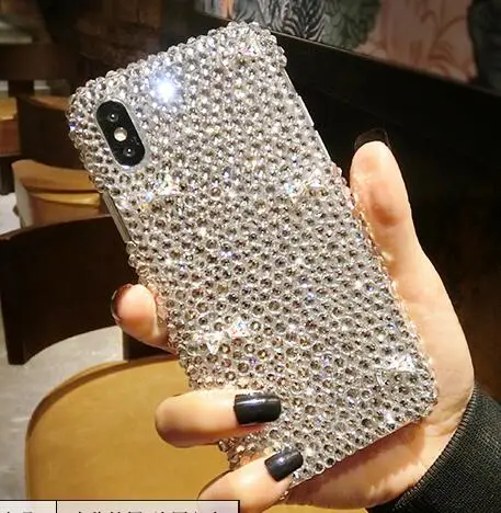 

For OPPO A39 A59 A91 F1s R11 R11s Plus R15 R15X K1 R17 RX17 Neo A83 Reno A 2 z 3 Pro Ace 10x zoom Bow Full Rhinestone Case cover