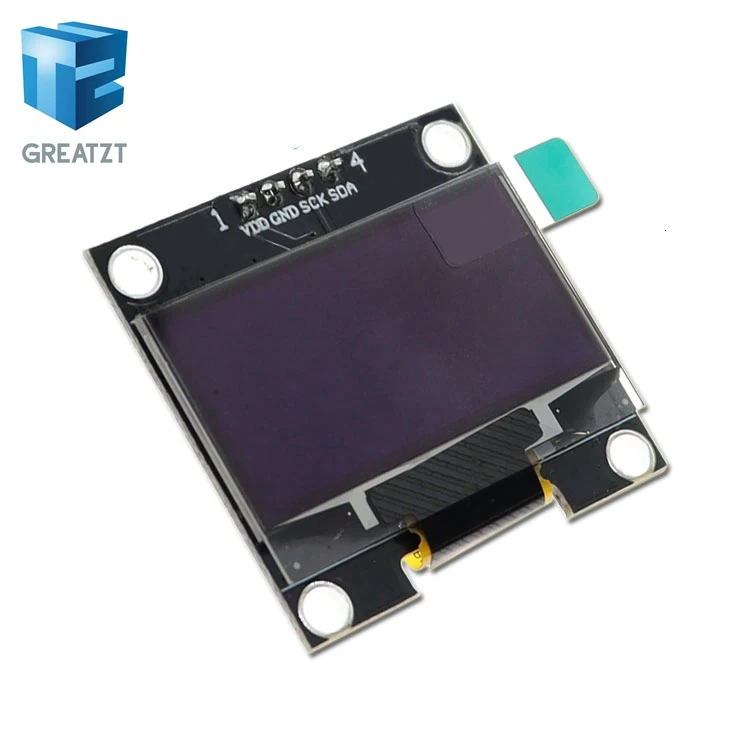 1,3 дюймовый oled IIC Серийный белый OLED дисплей модуль 128X64 IEC SSD1306 12864 плата с ЖК-экраном VDD GND SCK SDA для Arduino черный