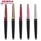 Гелевая ручка Japan ZEBRA Vintage JJ93, 1 шт., металлическая ручка с черными чернилами, многоразовый стержень, 0,5 мм