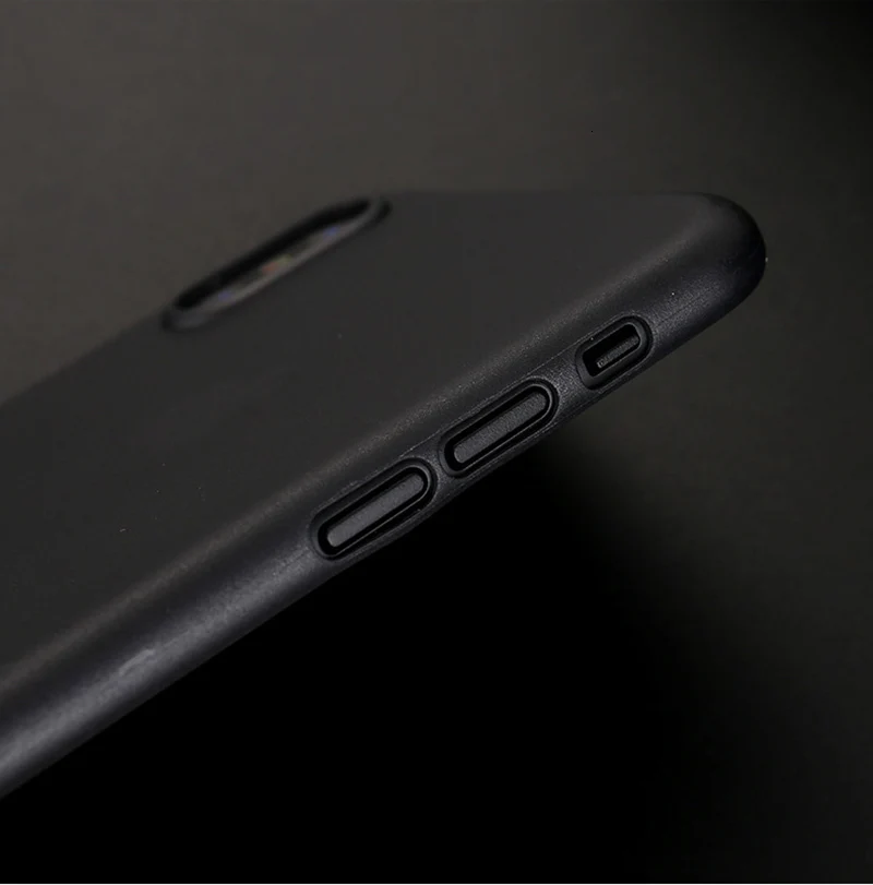 100 шт чехол для телефона Apple iPhone 11 Pro Max XS XR X 8 7 6 6S Plus SE 5 5S минимальный дизайн матовое покрытие Тонкий чехол