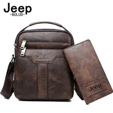 JEEPBULUO Mens Messenger Bags Classic Design Business Man Bag Vintage Brand Casual Shoulder Bag For Male bolsa Hot New Black