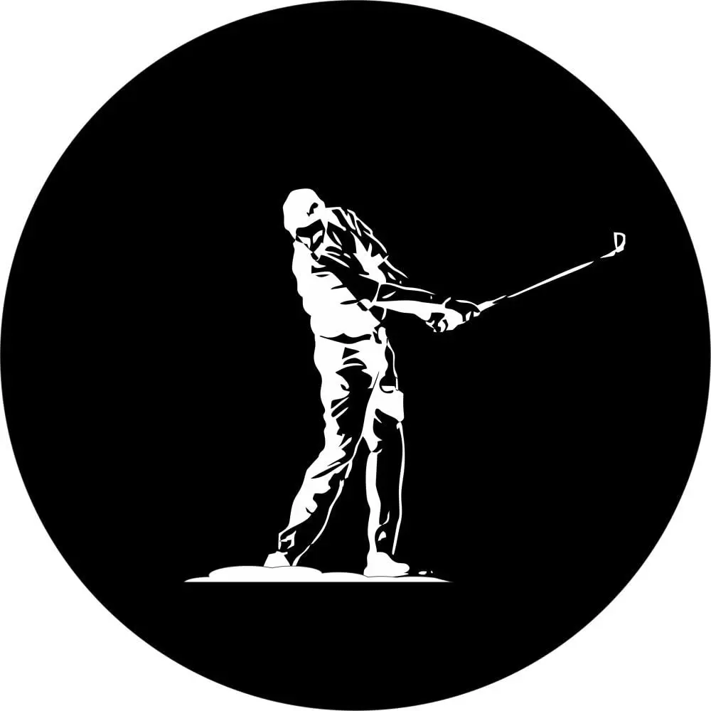

Golf Swing Tire Cover 26" - 37"