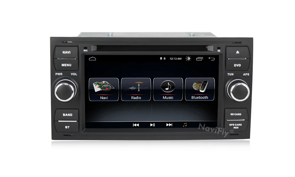 Android 9,0 Автомобильный мультимедийный DVD плеер для Ford Focus Kuga транзит с WI-FI BT gps навигации радио TDA7851 3g