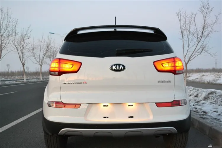 Спойлер для Sportage 2011-2018 Kia SportageR спойлер из АБС-пластика заднее крыло автомобиля