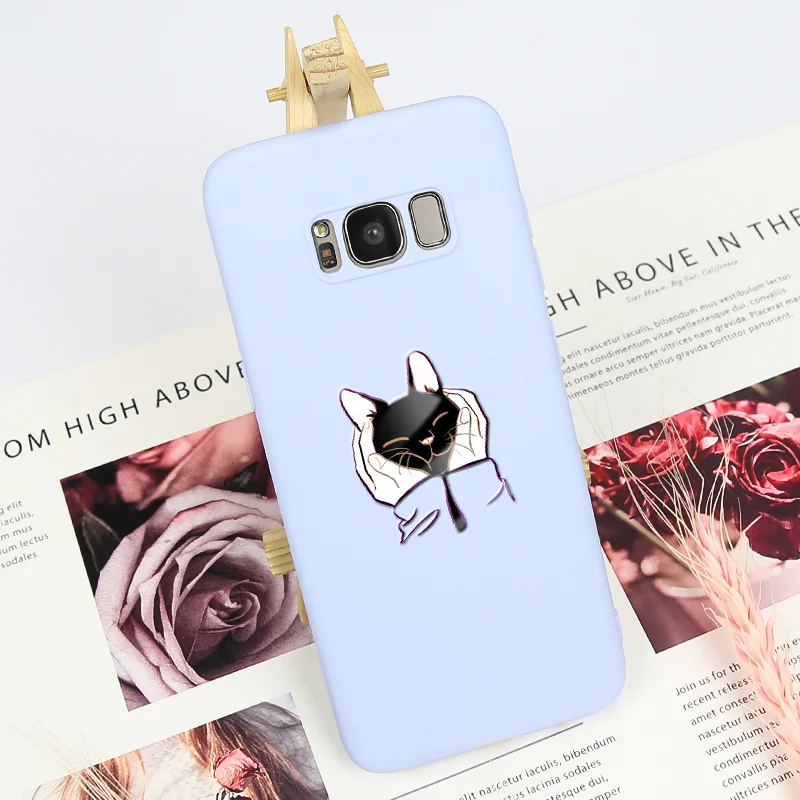 Cute Animal Case For Samsung Galaxy S8 S9 S10 4G 5G Lite S10e Cartoon Plus Phone |