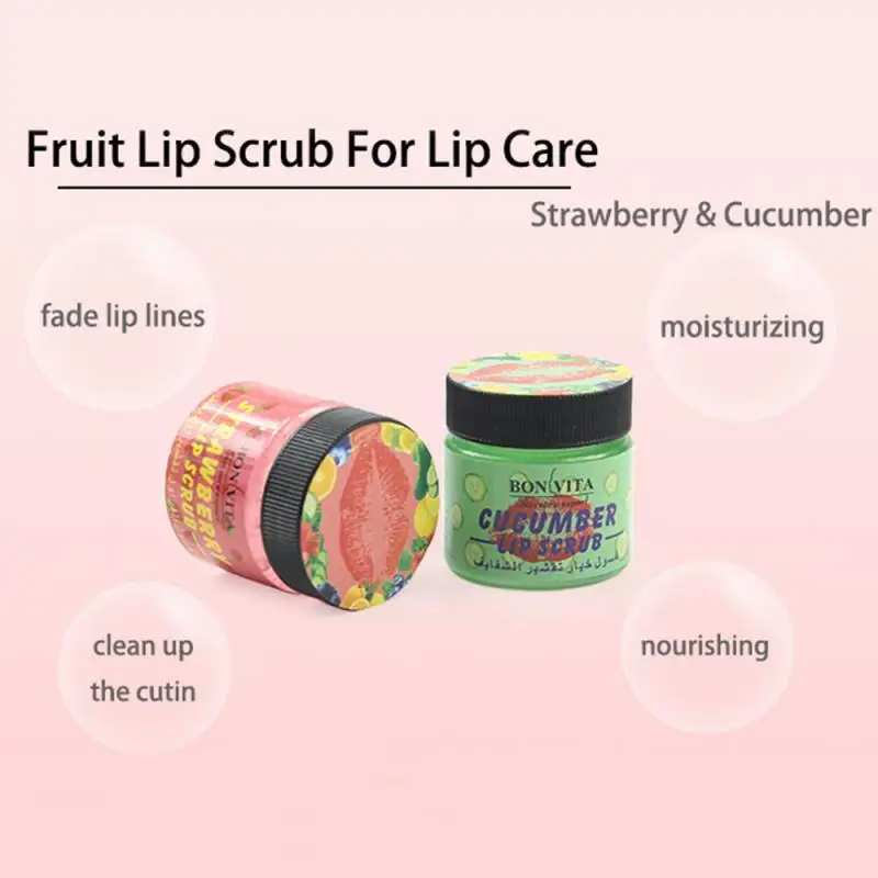 

Lip Scrub Smooth Exfoliating Balm Care Labial Enhancer Anti Aging Wrinkle Lips care Tool Fruit Treatment Nourish Scrub Treat
