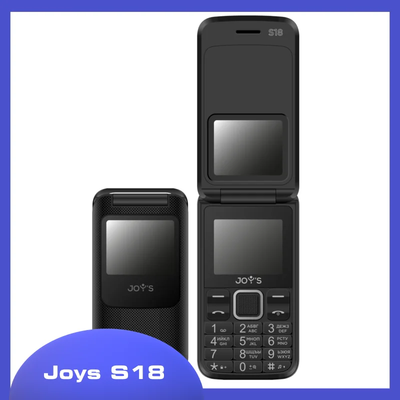 Мобильный телефон Joy's S18 (раскладушка без камеры 2G)|Смартфоны| |