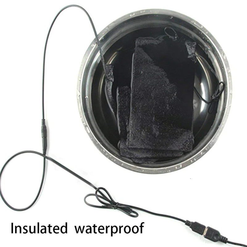 5 шт. USB электрическая куртка с подогревом грелки для улицы теплые зимние