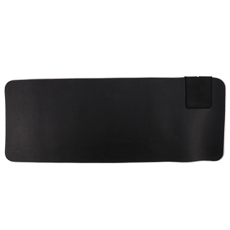 Игровой коврик для мыши RGB большой геймерский компьютерный со светодиодной