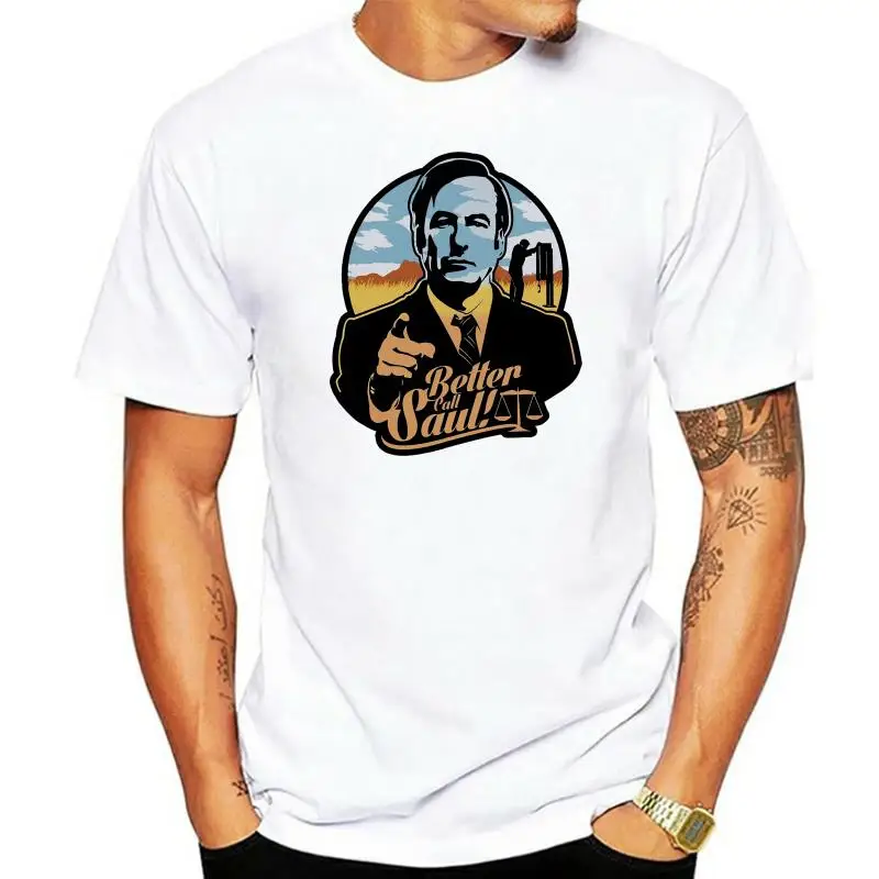 

New Fashion Better Call Saul Tshirts Men 100% Cotton Plus Size T Shirt TeenBoys Promotion T-Shirt Short Sleeve XS-XXXL teeshirt