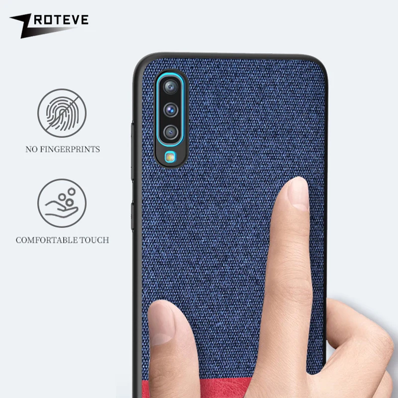 Чехол для Samsung A51 A71 мягкий тканевый чехол из тпу с краями Galaxy A70 A70S A50S A50