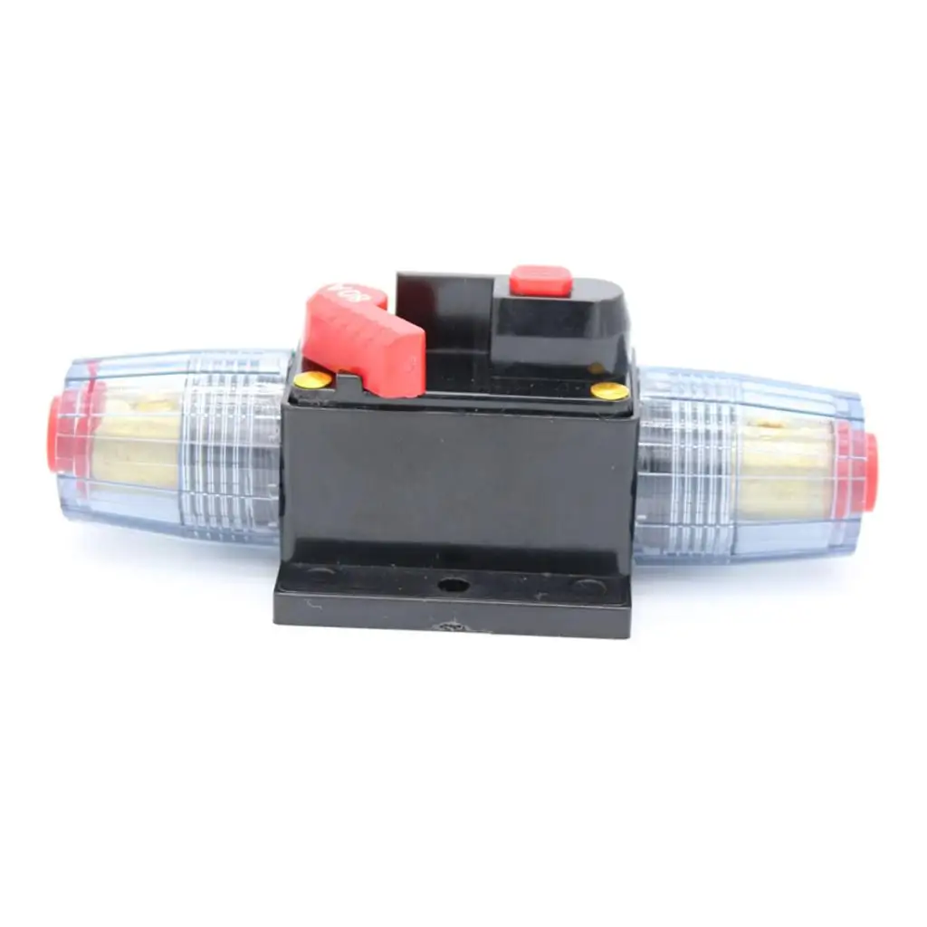 80AMP Автомобильная лодка DC 12 V 24 стерео аудио система автоматический выключатель