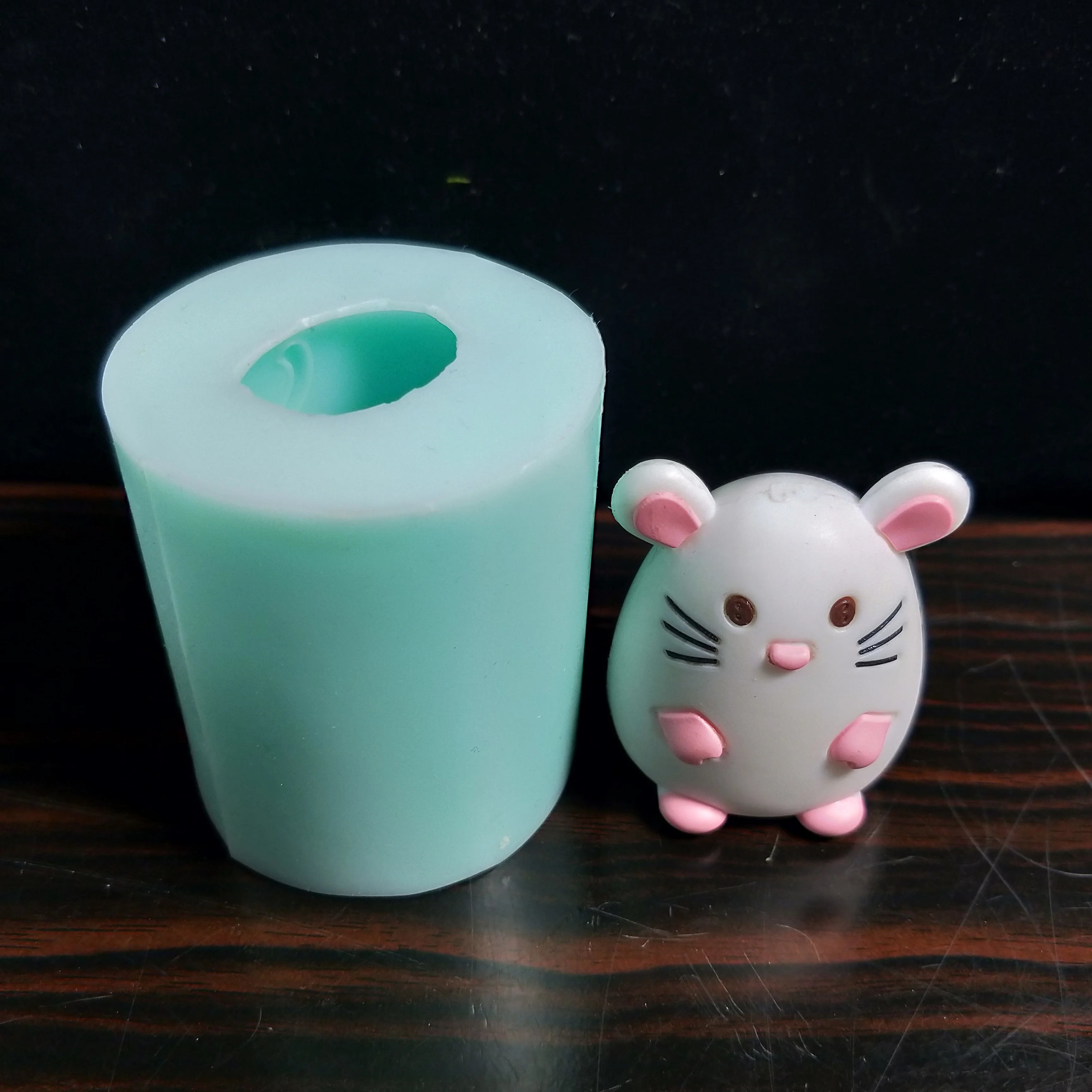 DW0168 PRZY силиконовая форма милый мини Тоторо 3d украшения для помадки смолы глины