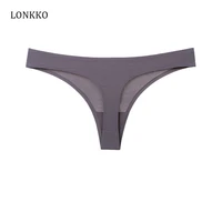 longkko sexy women cotton g string thongs low waist sexy panties ladies seamless underwear black red white lingerie 21 styles