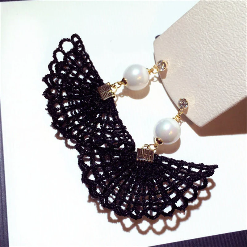 Новые модные корейские висячие серьги длинные для женщин супер красивые