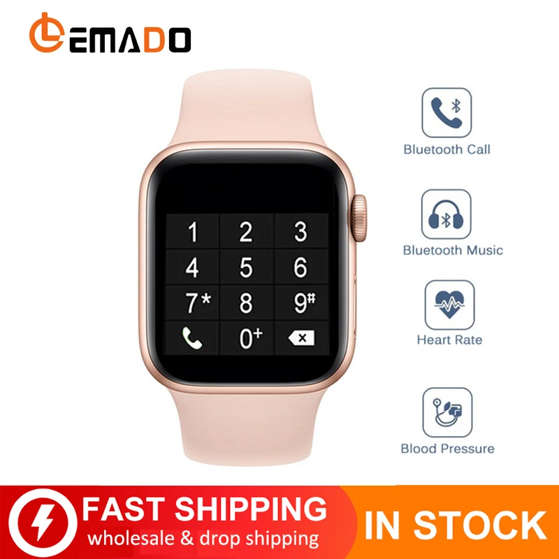 LEMADO IWO W26 Bluetooth Вызов 1.75HD IPS экран сердечный ритм 44 мм сменный ремешок для iwo 12 pro
